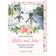 Rose Sprig Photo Save The Date Cards Image 3 of 5